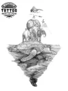 tatouage-ephemere-tortue-carte-du-monde-oceanique tatouage-ephemere-tortue-carte-du-monde-oceanique