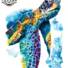 tatouage ephemere tortue couleur arc en ciel tatouage ephemere tortue couleur arc en ciel
