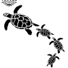 tatouage-ephemere-tortue-famille-oceanique tatouage-ephemere-tortue-famille-oceanique