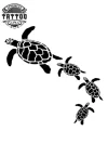 tatouage-ephemere-tortue-famille-oceanique tatouage-ephemere-tortue-famille-oceanique