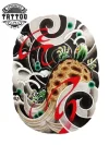 tatouage ephemere tortue japonaise design artisanal tatouage ephemere tortue japonaise design artisanal