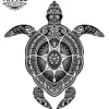 tatouage ephemere tortue mandala design unique durable tatouage ephemere tortue mandala design unique durable