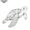 tatouage ephemere tortue petit format durable facile à poser tatouage ephemere tortue petit format durable facile à poser