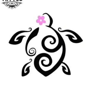 tatouage-ephemere-tortue-tribal-design-unique tatouage-ephemere-tortue-tribal-design-unique
