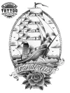 tatouage-ephemere-traditionnel-design-nautique-marin tatouage-ephemere-traditionnel-design-nautique-marin