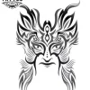 tatouage-ephemere-tribal-guerrier-motif-authentique-tatouage-TRIBAL