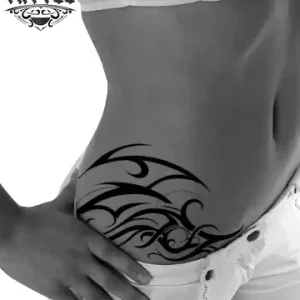 tatouage ephemere tribal hanche femme design temporaire style tatouage ephemere tribal hanche femme design temporaire style