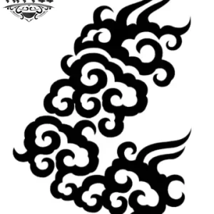 Tatouage éphémère tribal japonais design temporaire unique Tatouage éphémère tribal japonais design temporaire unique