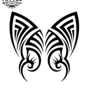 tatouage-ephemere-tribal-papillon-design-unique tatouage-ephemere-tribal-papillon-design-unique
