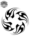 tatouage-ephemere-tribal-rond-design-authentique