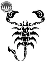 tatouage-ephemere-tribal-scorpion-temporarire-style-tribal tatouage-ephemere-tribal-scorpion-temporarire-style-tribal