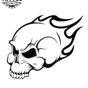tatouage-ephemere-tete-de-mort-tribal-realiste tatouage-ephemere-tete-de-mort-tribal-realiste