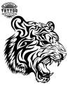 tatouage ephemere tribal tigre design audacieux