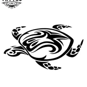 tatouage-ephemere-tribal-tortue-art-corporel-unique-temporaire tatouage-ephemere-tribal-tortue-art-corporel-unique-temporaire