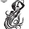 tatouage-ephemere-tribal-verseau-design-unique tatouage-ephemere-tribal-verseau-design-unique