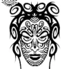 tatouage-ephemere-tribal-visage-design-unique-image-alt tatouage-ephemere-tribal-visage-design-unique-image-alt