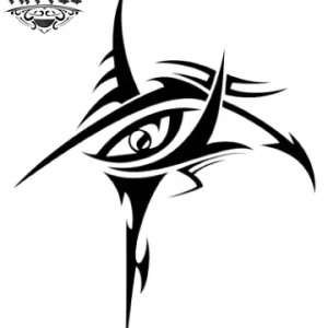 tatouage-ephemere-yeux-design-tribal-unique tatouage-ephemere-yeux-design-tribal-unique