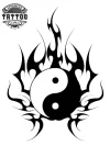 tatouage-ephemere-tribal-yin-yang-design-temporaire-tribal-elegant tatouage-ephemere-tribal-yin-yang-design-temporaire-tribal-elegant