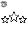 tatouage-ETOILE-ephemere-design-trois-etoiles-realistes tatouage-ETOILE-ephemere-design-trois-etoiles-realistes