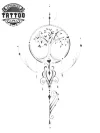 tatouage ephémère arbre de vie design spirituel tatouage ephémère arbre de vie design spirituel