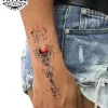 tatouage-poignet-ephemere-unalome tatouage-poignet-ephemere-unalome