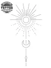 tatouage-ephemere-unalome-soleil-motif-spirituel-lumineux-tatouage-soleil tatouage-ephemere-unalome-soleil-motif-spirituel-lumineux-tatouage-soleil