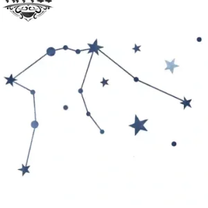 tatouage-ETOILE-ephemere-verseau-astrologie-temporaire tatouage-ETOILE-ephemere-verseau-astrologie-temporaire