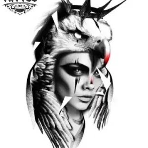 tatouage-ephemere-visage-aigle-realiste-adultes tatouage-ephemere-visage-aigle-realiste-adultes