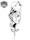 tatouage-ephemere-visage-loup-sauvage-art-corporel-temporaire-inspire-nature tatouage-ephemere-visage-loup-sauvage-art-corporel-temporaire-inspire-nature