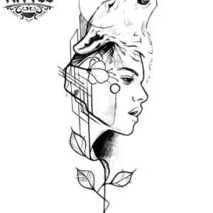 tatouage-ephemere-visage-loup-sauvage-art-corporel-temporaire-inspire-nature tatouage-ephemere-visage-loup-sauvage-art-corporel-temporaire-inspire-nature