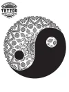 tatouage-ephemere-mandala-yin-yang-design-unique tatouage-ephemere-mandala-yin-yang-design-unique