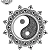 tatouage-fleur-ephemere-ying-yang-design-unique-elegant tatouage-fleur-ephemere-ying-yang-design-unique-elegant