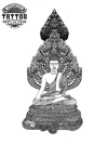 tatouage bouddhisme éphémère zen bouddha image produit tatouage bouddhisme éphémère zen bouddha image produit