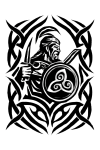 Tatouage guerrier celtique tribal tatouage-guerrier-celtique-tribal