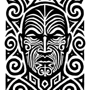 Tatouage Guerrier Maori Tribal tatouage-guerrier-maori-tribal