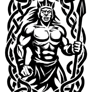 Tatouage Guerrier Tribal Entrelaçé tatouage-guerrier-tribal-entrelace