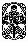 Tatouage Guerrier Tribal Géométrique tatouage-guerrier-tribal-géométrique