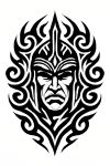 Tatouage Guerrier Tribal Intense tatouage-guerrier-tribal-intense