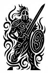 Tatouage Guerrier Tribal Mystique tatouage-guerrier-tribal-mystique