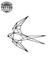 Tatouage Ephemere Hirondelle Origami Design Unique Image Alt Tatouage Ephemere Hirondelle Origami Design Unique Image Alt