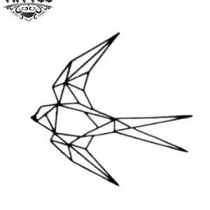 Tatouage Ephemere Hirondelle Origami Design Unique Image Alt Tatouage Ephemere Hirondelle Origami Design Unique Image Alt
