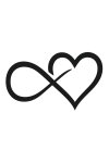 Tatouage Infini Cœur Moderne Tatouage Infini Cœur Moderne