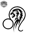 tatouage-ephemere-lion-signe-astrologique-lion tatouage-ephemere-lion-signe-astrologique-lion