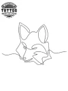 tatouage-ephemere-loup-design-trait-minimaliste tatouage-ephemere-loup-design-trait-minimaliste