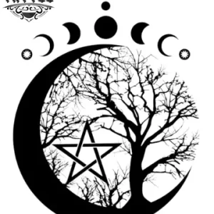 tatouage ephemere lune et arbre de vie mystique tatouage ephemere lune et arbre de vie mystique