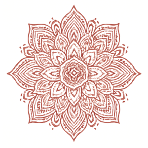 Tatouage Mandala Rose Élégant Tatouage Mandala Rose Élégant