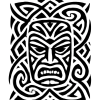 Tatouage Masque Tribal et Motifs Géométriques tatouage-masque-tribal-et-motifs-géométriques