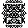 Tatouage Masque Tribal Géométrique tatouage-masque-tribal-géométrique
