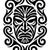 Tatouage Masque Tribal Tourbillonnant tatouage-masque-tribal-tourbillonnant