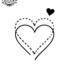 dessin-temporaire-miniature-forme-de-coeur-pour-style-amoureux